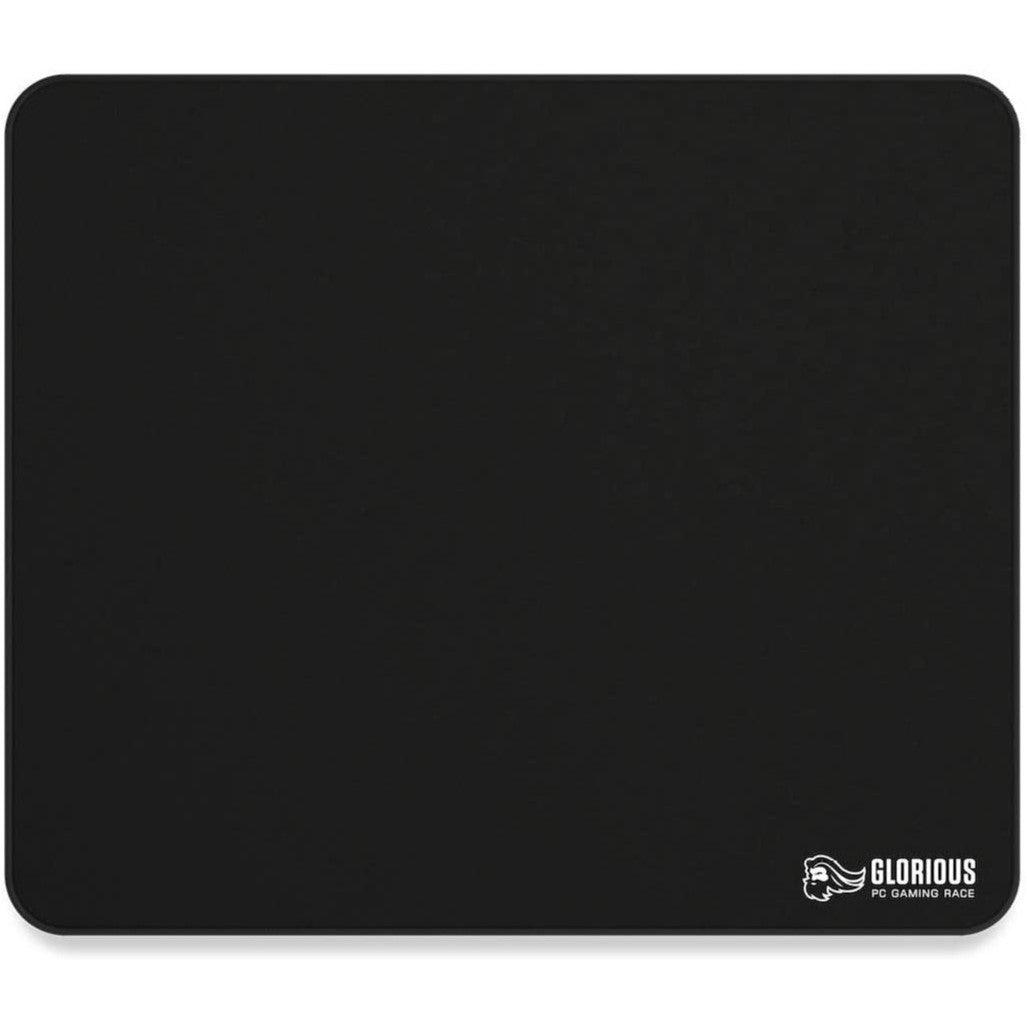 Glorious Large Gaming Mouse Mat/Pad - Stitched Edges, Black Cloth Mousepad | 11x13 (G-L)