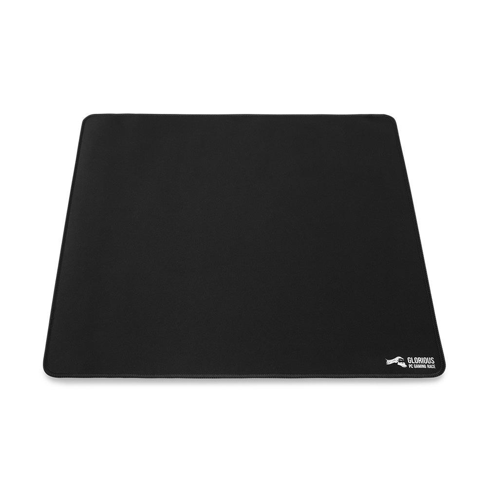 Glorious XL Gaming Mouse Mat/Pad - Stealth Edition- Large, Wide (XL) Black Cloth Mousepad, Stitched Edges | 16