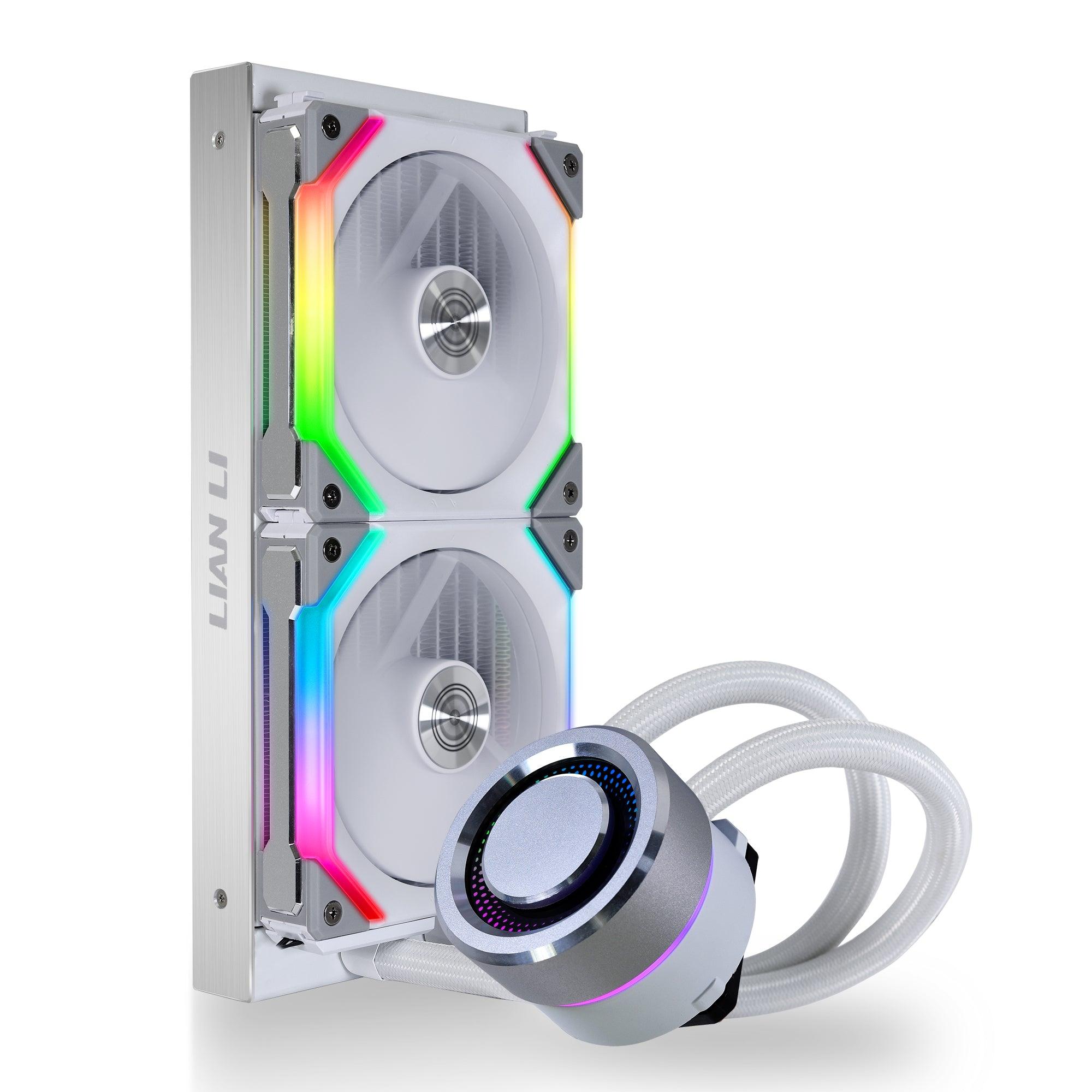 Система охлаждения lian li galahad aio 360. Lian li fan sl120. lian li uni fan sl v2 120. комплект вентиляторов lian li uni fan sl120. lian li uni fan sl120 rgb white.