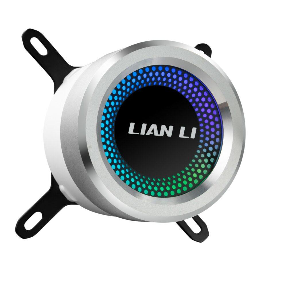 Lian Li GALAHAD AIO 360 RGB UNI FAN SL120 EDITION WHITE - Triple 120mm Addressable RGB Fans AIO CPU Liquid Cooler - GA-360SLA