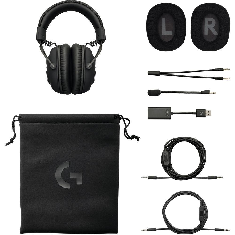 Logitech G PRO X Gaming Headset (2nd Generation) with Blue Voice, DTS Headphone 7.1 and 50 mm PRO-G Drivers - Black