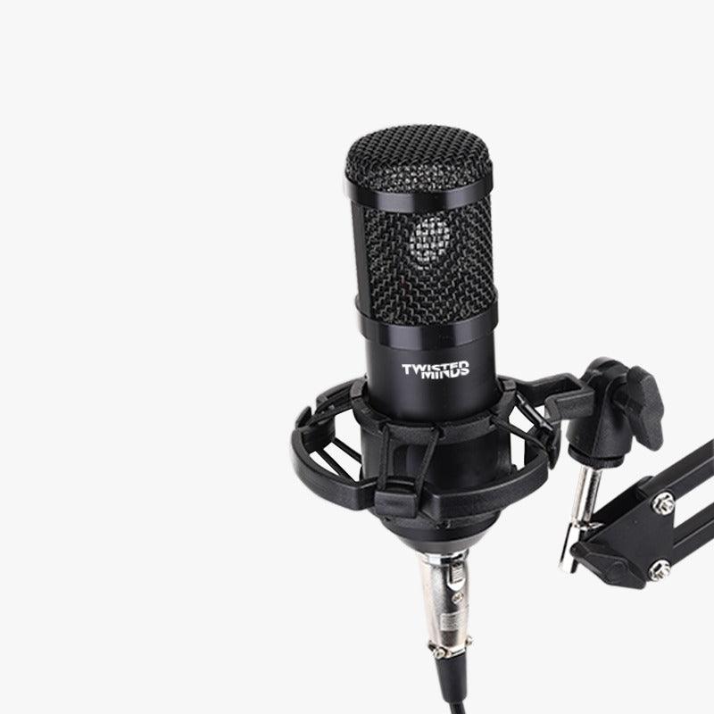 Twisted Minds W104 Professional Gaming USB Condenser Microphone - Black