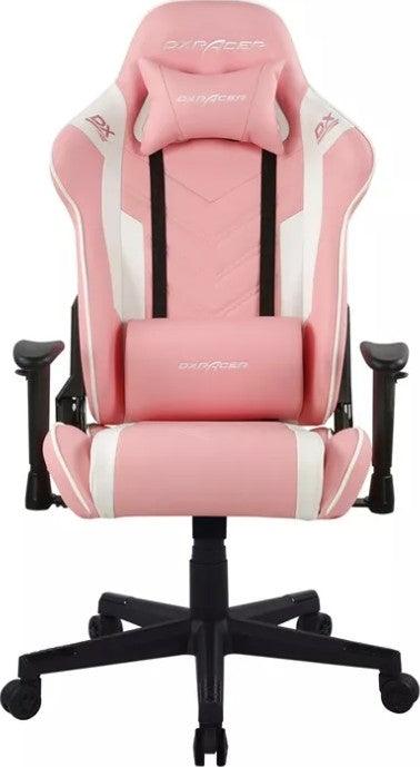 DXRacer P132 Prince Series Gaming Chair - Pink&White