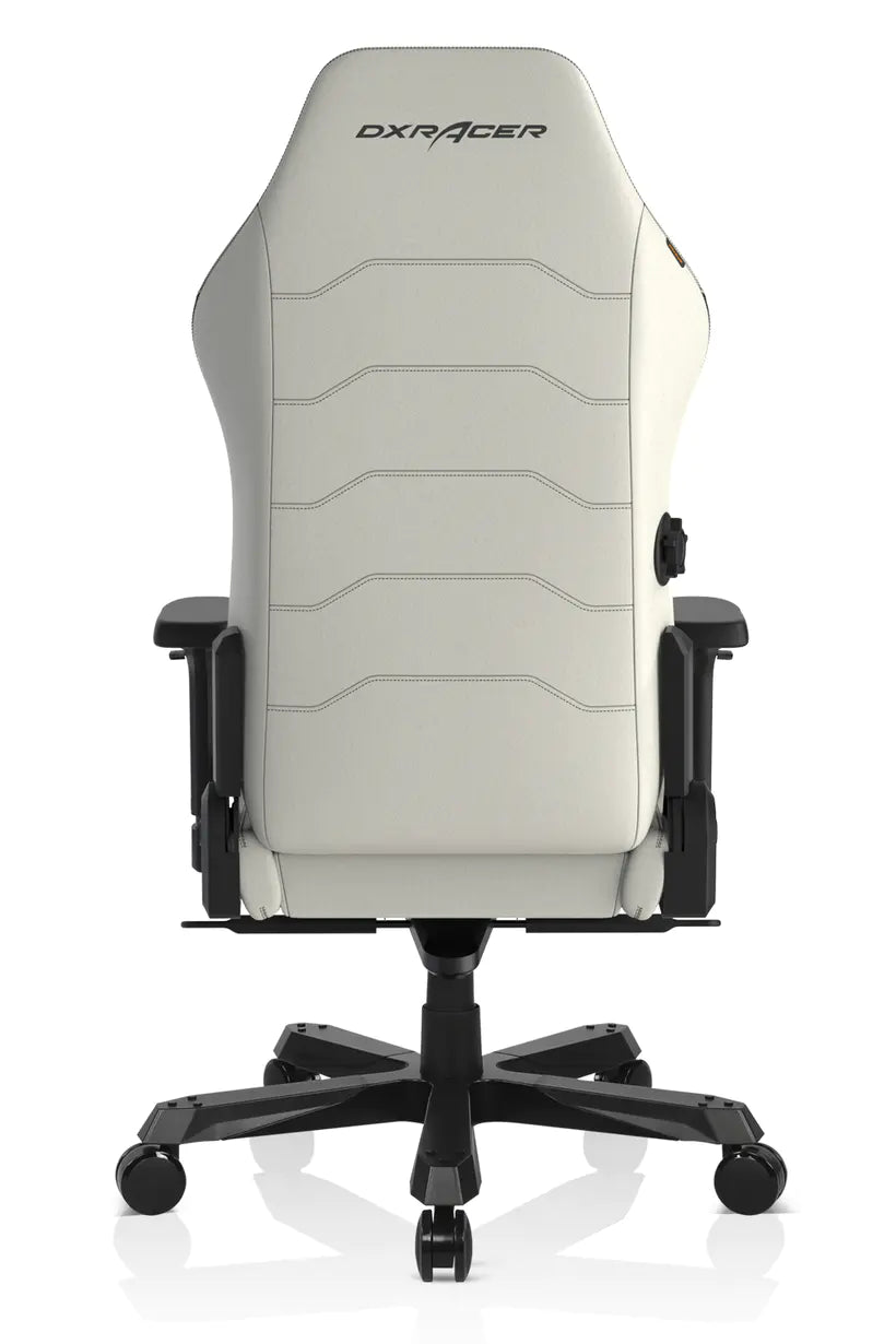 دي اكس ريسر كرسي الالعاب من سلسلة ماستر - أبيض وأسود