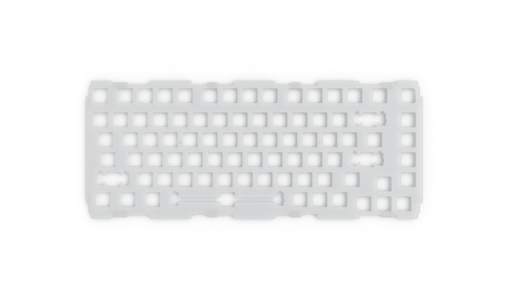 Glorious GMMK Pro 75% - Polycarbonate Switch Plate