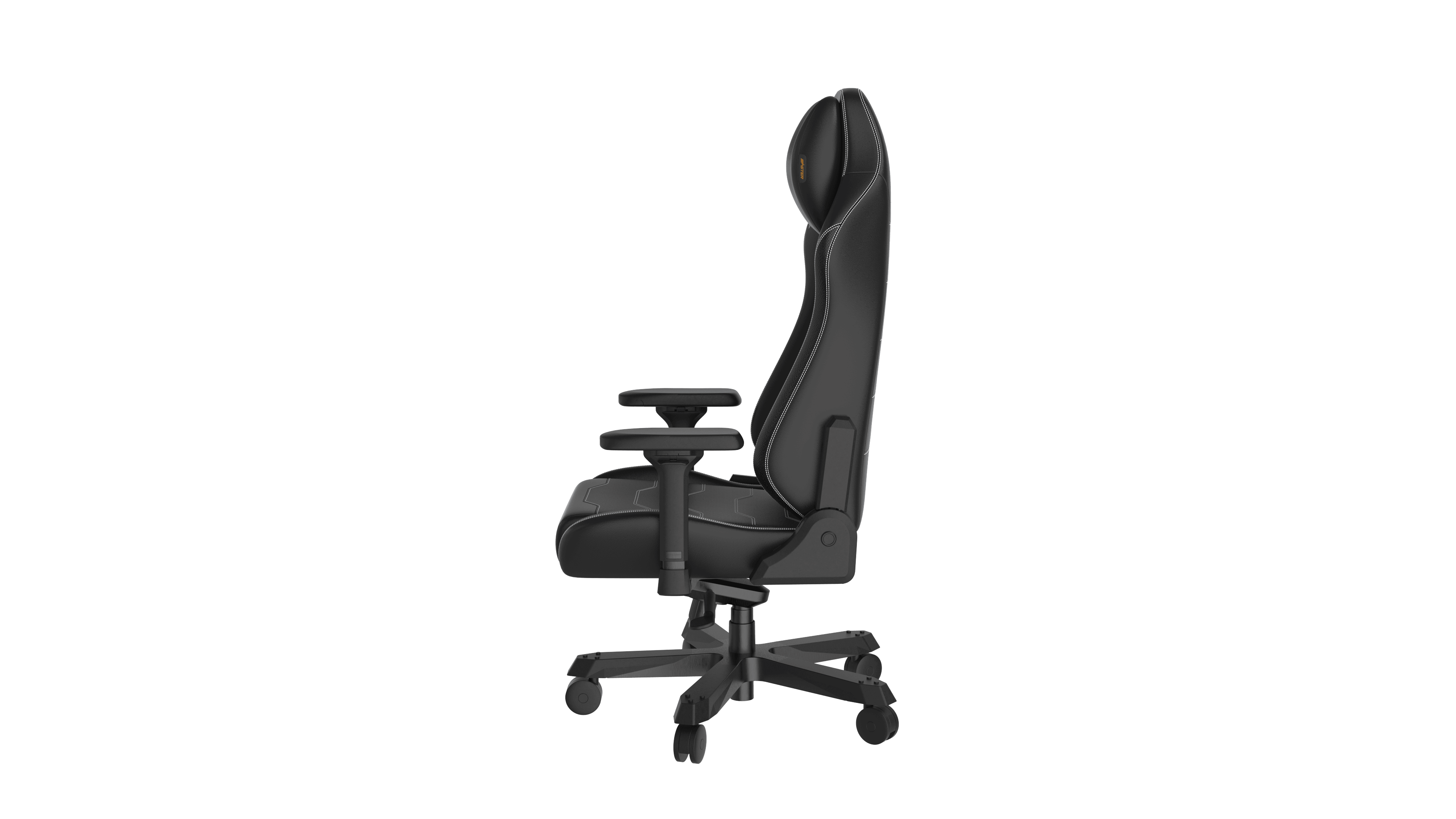 DXRacer I238S Master Series Gaming Chair, Microfiber Leather, 4D Armrests - Black