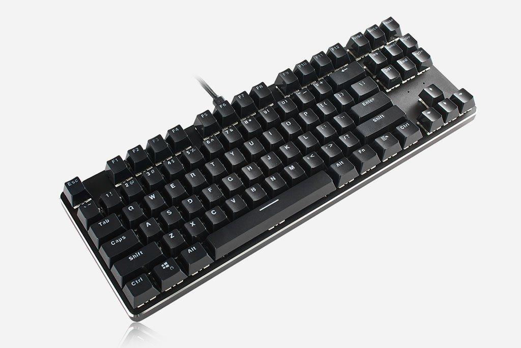  جلوريوس أغطية مفاتيح للألعاب ذات 104 مفاتيح ABS Doubleshot باللون الأسود | G-104