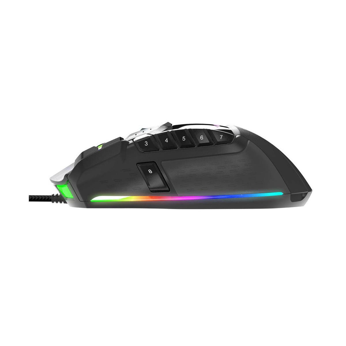 Patriot Viper V570 Blackout Edition RGB Laser Gaming Mouse - Wired